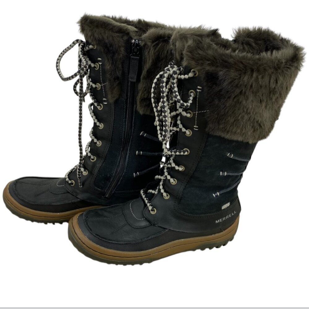 Merrell Decora Prelude Waterproof Leather Warm Boots 7​​​​​​​​